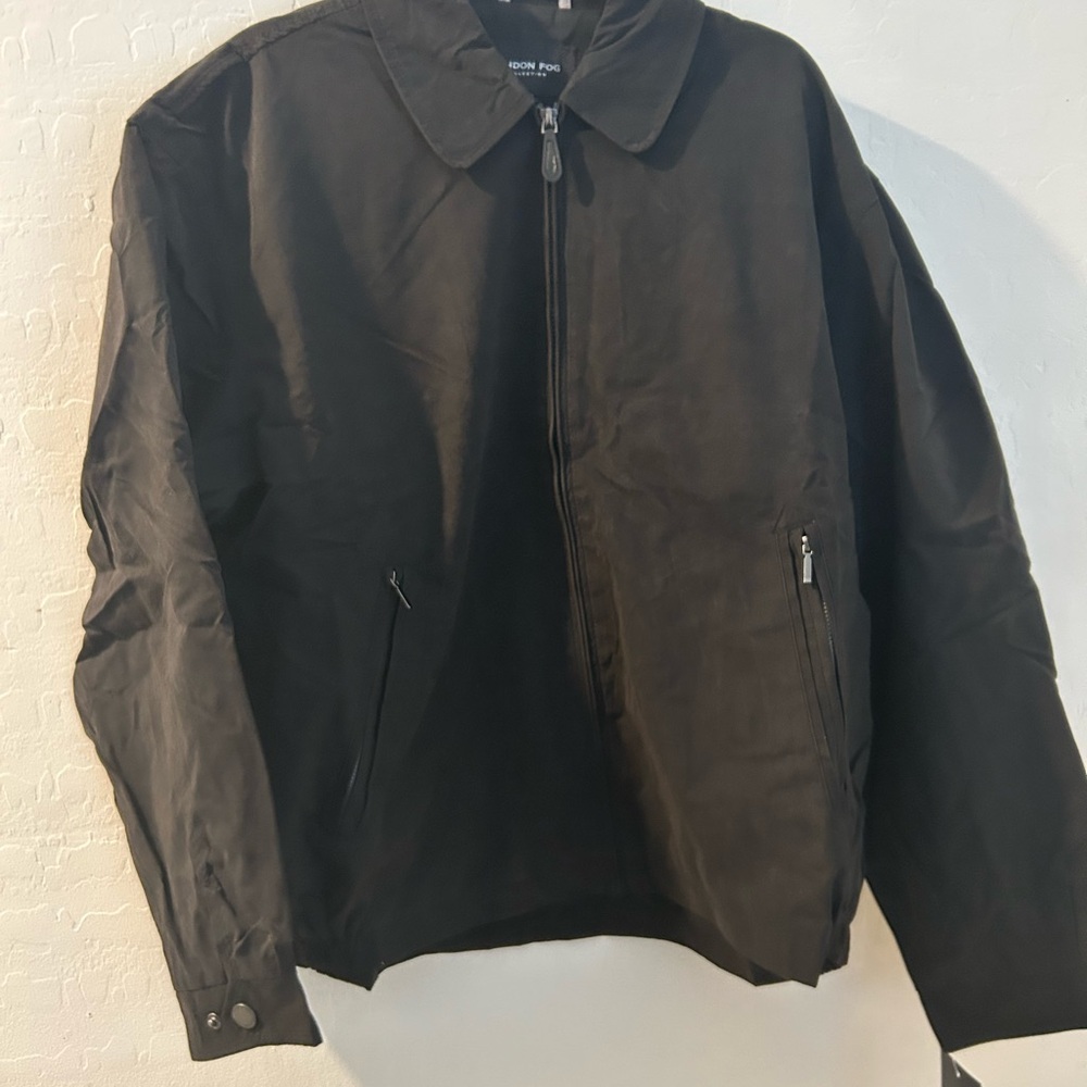 London Fog Men's Black Lightweight Jacket